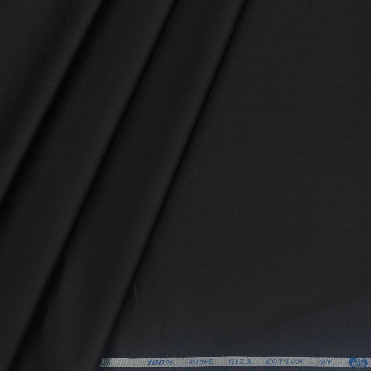 Kurta Pajama Fabric ManTire 100% Cotton Premium Plain Colour Black