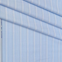 Shirt Fabric Arvind Cotton Blended Lining Colour Light Blue