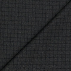 Tweed Blazer Fabric OCM Wool Blended Check Colour Umber Brown
