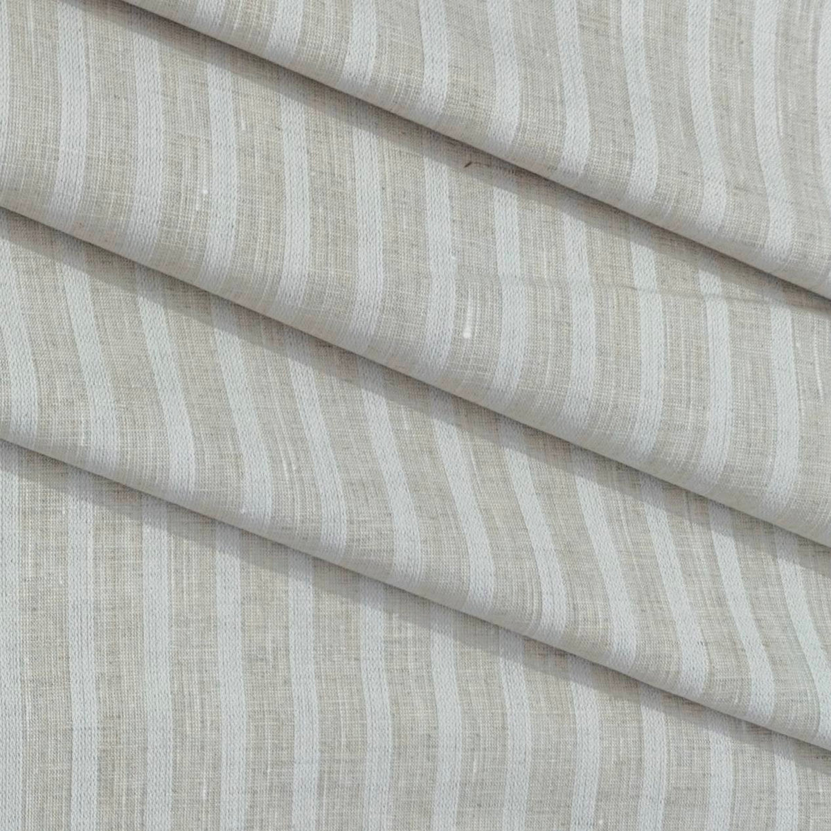 Shirt Fabric Linen Club Linen Blended Patta Lining Colour Light Brown