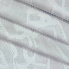 Shirt Fabric ManTire 60s Giza Cotton Printed Colour Silver Grey
