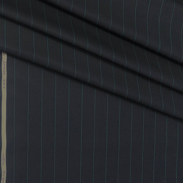 Shirt Fabric Arvind Giza Cotton Broad Lining Colour Black