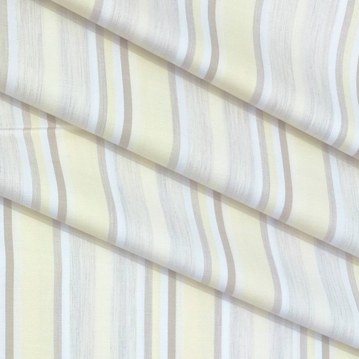 Shirt Fabric Arvind Giza Cotton Patta Lining Colour Cream N Ecru Beige