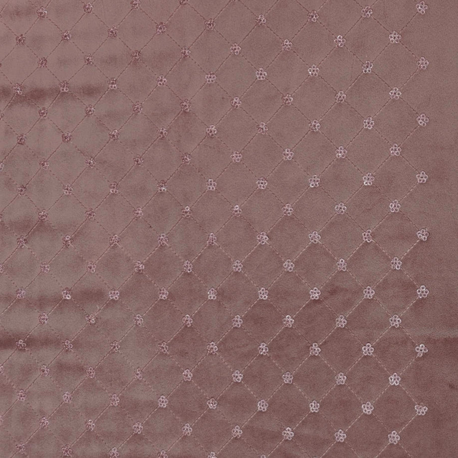 Achkan Fabric ManTire Velvet Fabric With Sequence Work Colour Peach
