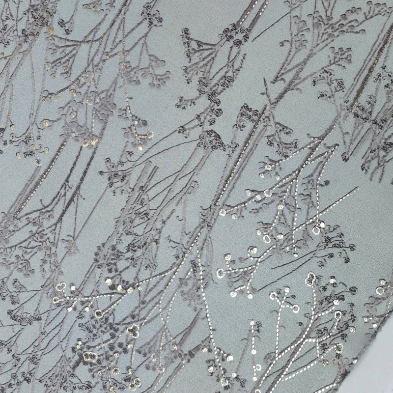 Achkan Fabric ManTire Velvet Fabric With Embroidery work Colour Silver