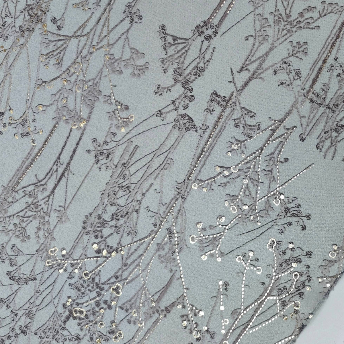 Achkan Fabric ManTire Velvet Fabric With Embroidery work Colour Silver