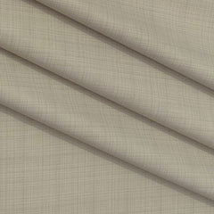 Trouser Fabric Gr Gwalior Poly Viscose Mild Check Colour Desert Brown