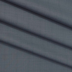 Trouser Fabric Gr Gwalior Poly Viscose Mild Check Colour Bluish Grey
