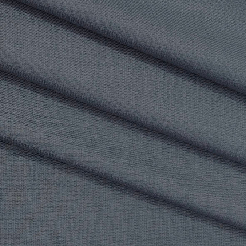 Trouser Fabric Gr Gwalior Poly Viscose Mild Check Colour Bluish Grey