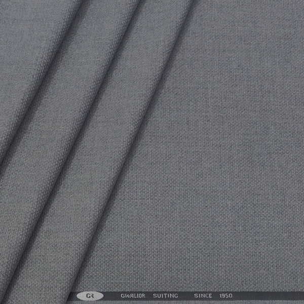 Trouser Fabric Gr Gwalior Poly Viscose Dobby Colour Light Worsted Grey