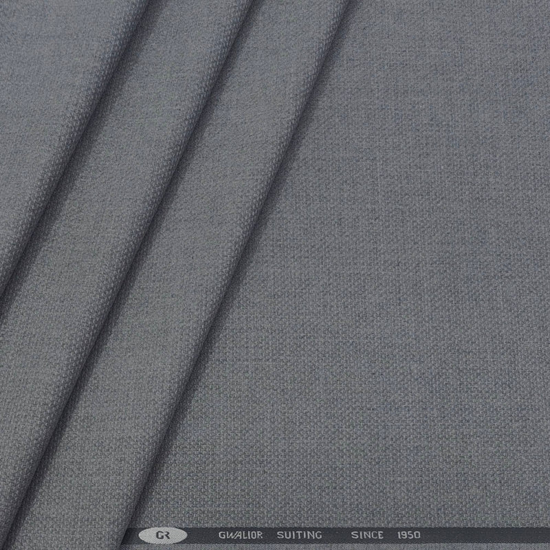 Trouser Fabric Gr Gwalior Poly Viscose Dobby Colour Light Worsted Grey