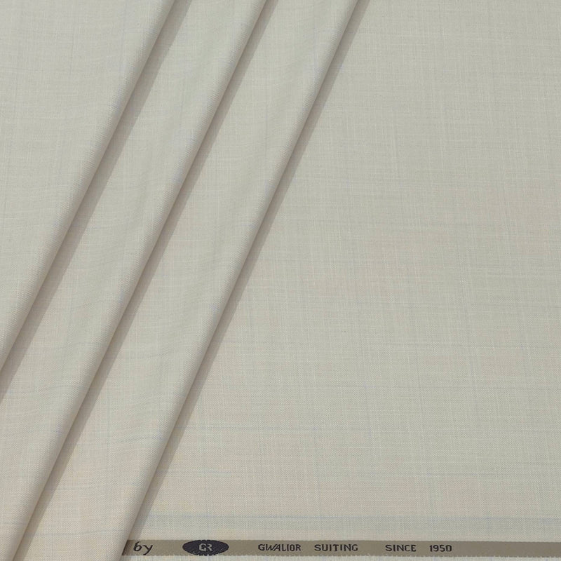 Trouser Fabric Gr Gwalior Poly Viscose Check Colour Almond Brown