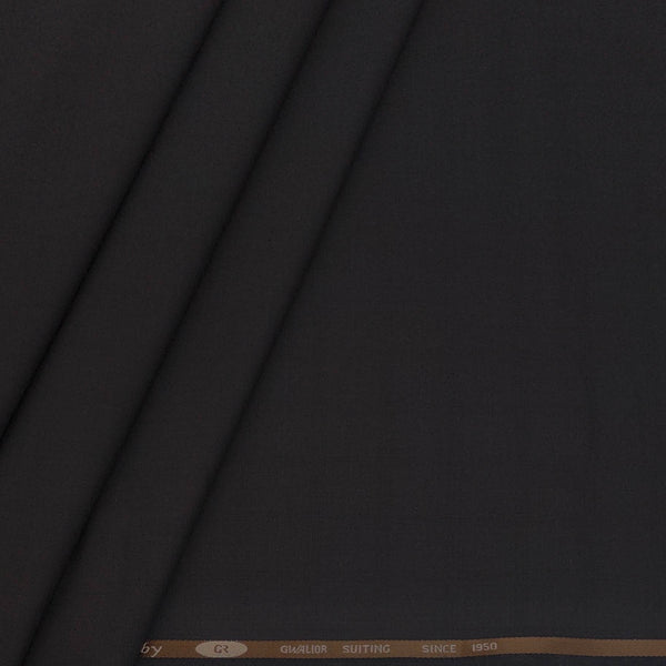 Trouser Fabric Gr Gwalior Poly Viscose Mild Check Colour Chocolate Brown