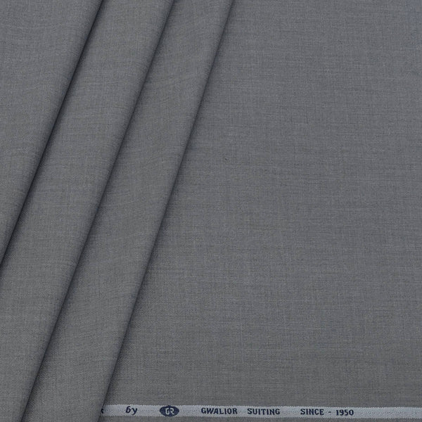 Trouser Fabric Gr Gwalior Poly Viscose Slub Colour Glimmering Silver