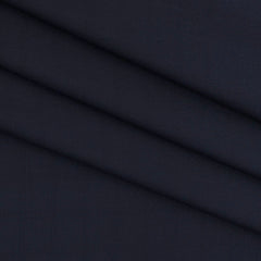 Trouser Fabric Gr Gwalior Poly Viscose Broad Check Colour Dark Blue