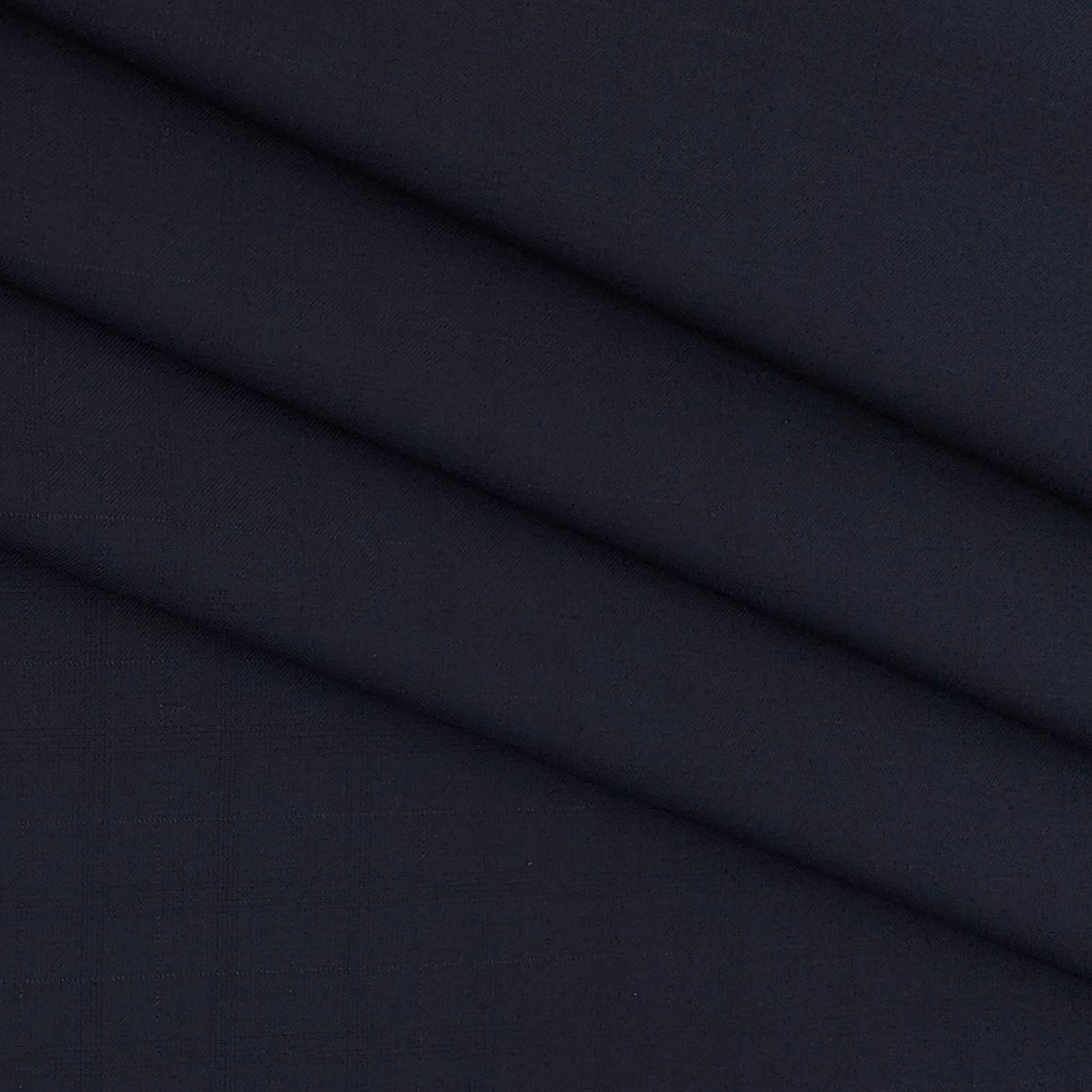 Trouser Fabric Gr Gwalior Poly Viscose Broad Check Colour Dark Blue