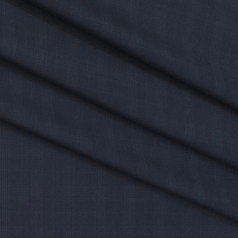 Trouser Fabric Donear Poly Viscose Broad Check Colour Dark Blue