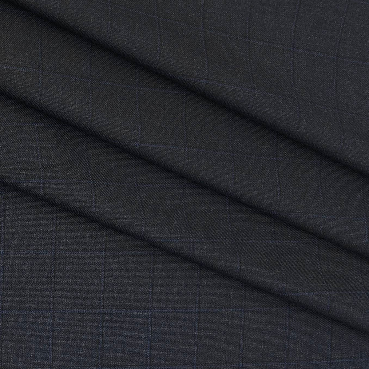 Trouser Fabric Donear Poly Viscose Broad Check Colour Bluish Grey