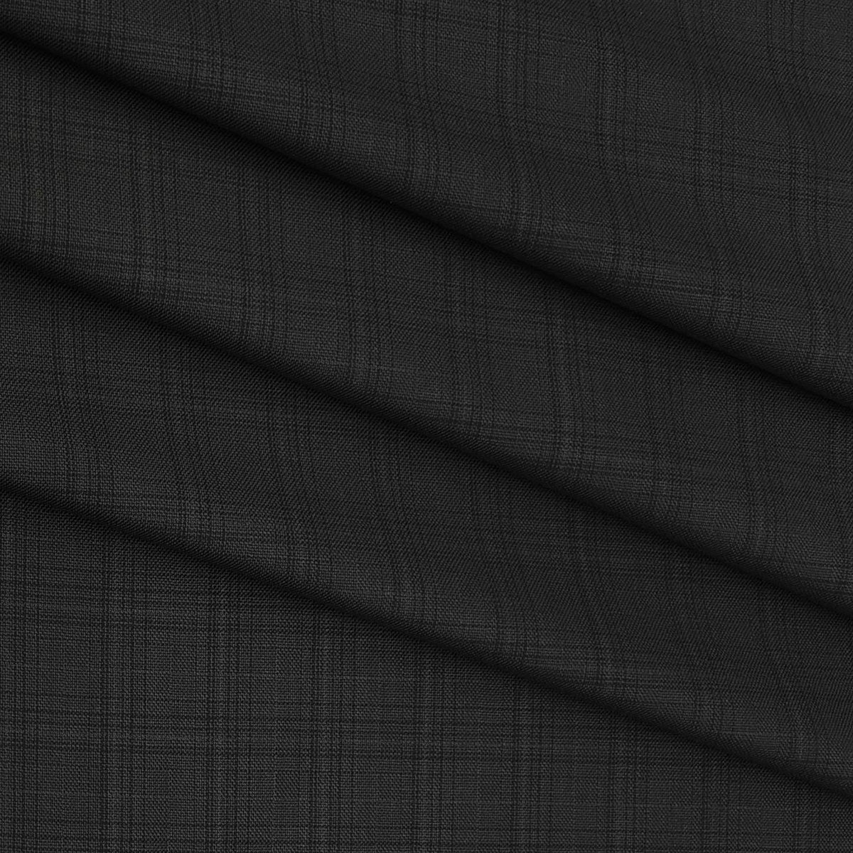 Trouser Fabric Donear Poly Viscose Broad Check Colour Dark Charcoal Green
