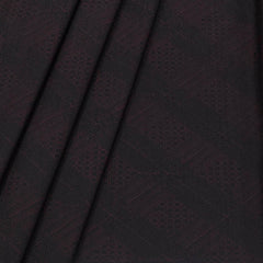Blazer Fabric ManTire Italian Printed Colour Blackish Purple