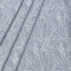 Blazer Fabric ManTire Italian Printed Colour Grey N Blue