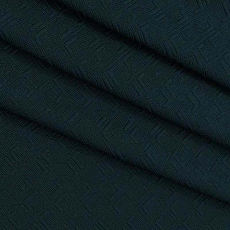 Blazer Fabric ManTire Italian Jacquard Colour Dark Green
