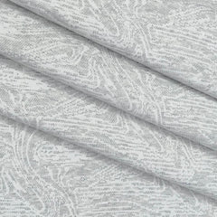 Blazer Fabric ManTire Italian Printed Colour Ash White