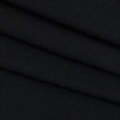 Blazer Fabric ManTire Italian Jacquard Colour Crow Black
