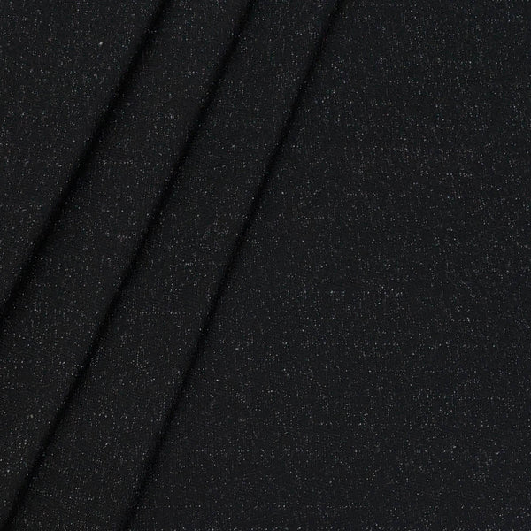Blazer Fabric ManTire Italian Printed Colour Black