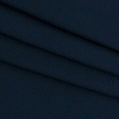 Blazer Fabric ManTire Italian Jacquard Colour Light Prussian Blue