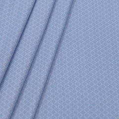 Blazer Fabric ManTire Italian Jacquard Colour Light Blue