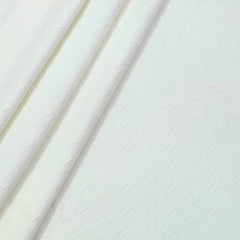 Blazer Fabric ManTire Italian Jacquard Colour Off White