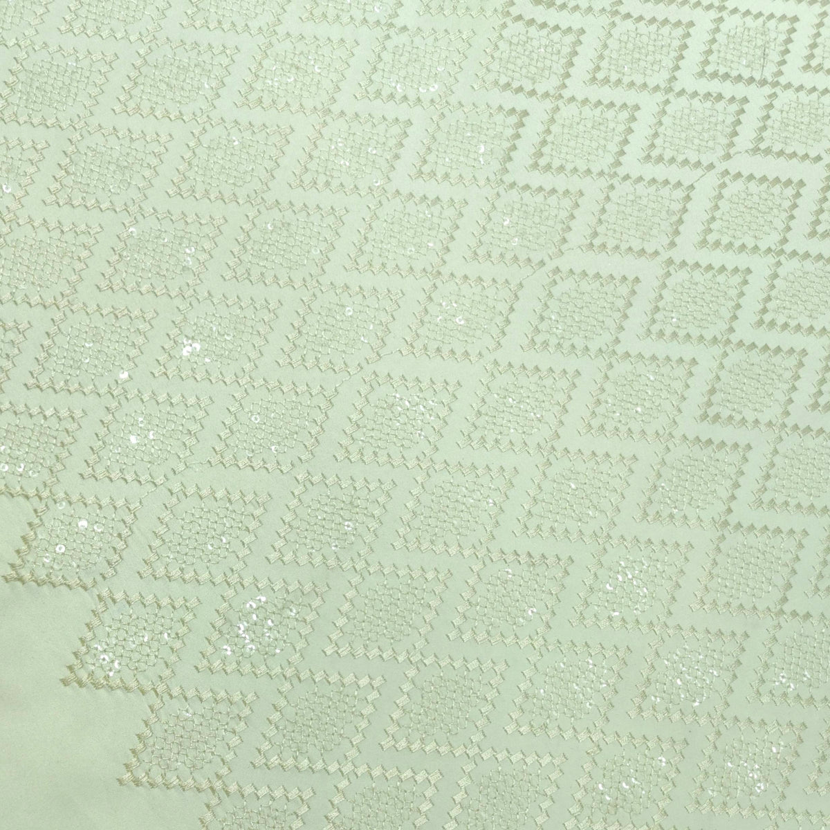Kurta Fabric ManTire Designer Silk Embroidery Colour Gin Green