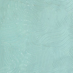 Kurta Fabric ManTire Designer Silk Embroidery Colour Mint Green