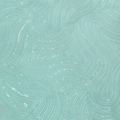 Kurta Fabric ManTire Designer Silk Embroidery Colour Mint Green