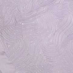 Kurta Fabric ManTire Designer Silk Embroidery Colour Lavender