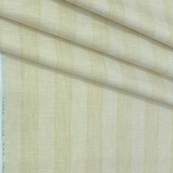 Shirt & Kurta Fabric Linen Club Pure Linen Broad Lining Colour Brown