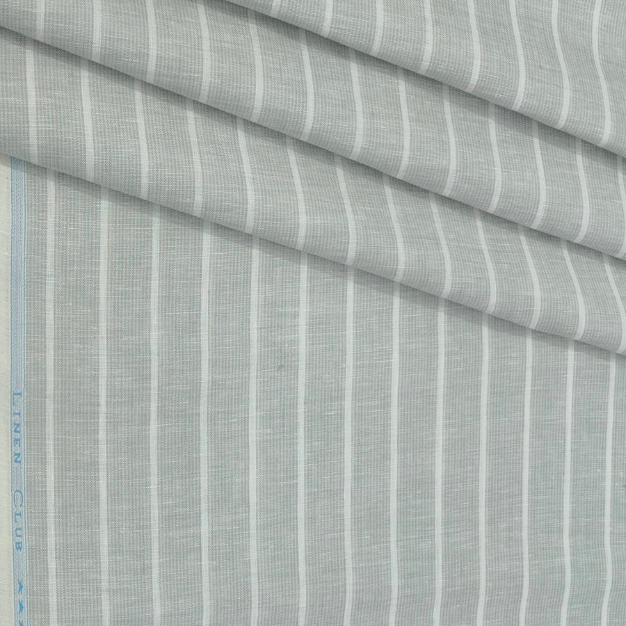 Shirt Fabric Linen Club Pure Linen Broad Lining Colour Grey