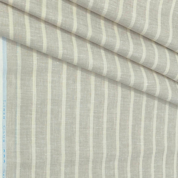 Shirt & Kurta Fabric Linen Club Pure Linen Broad Lining Colour Brown