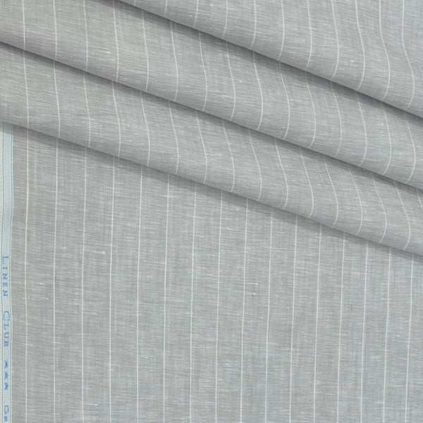Shirt & Kurta Fabric Linen Club Pure Linen Broad Lining Colour Grey