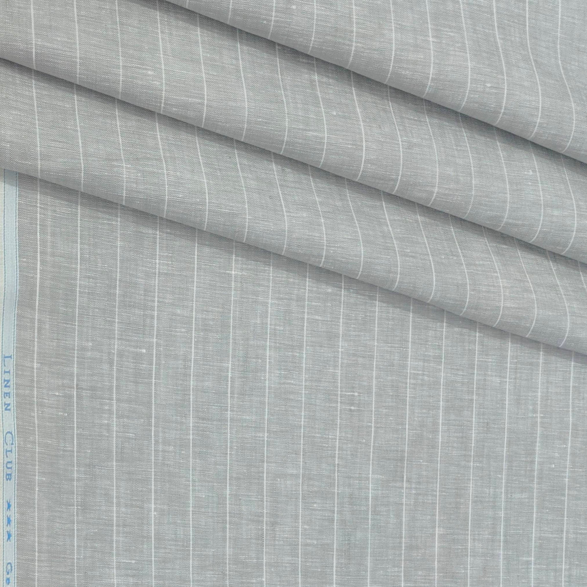 Shirt Fabric Linen Club Pure Linen Broad Lining Colour Grey