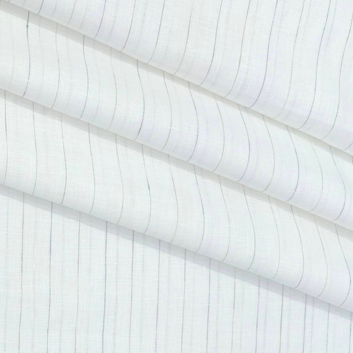 Shirt Fabric Linen Club Pure Linen Broad Lining Colour Brown N White