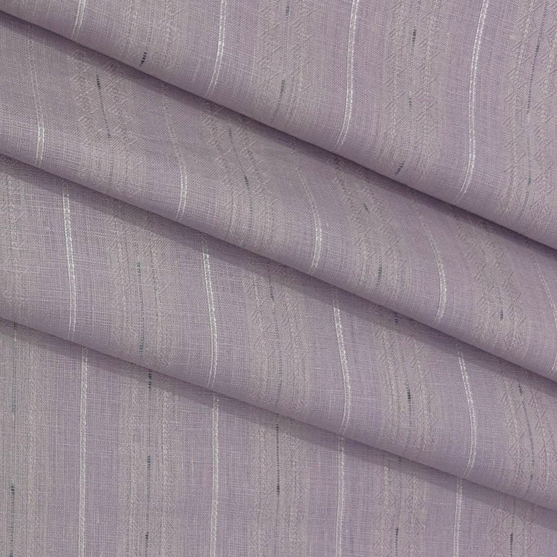 Shirt & Kurta Fabric Linen Club Pure Linen Broad Lining Colour Light Lavender