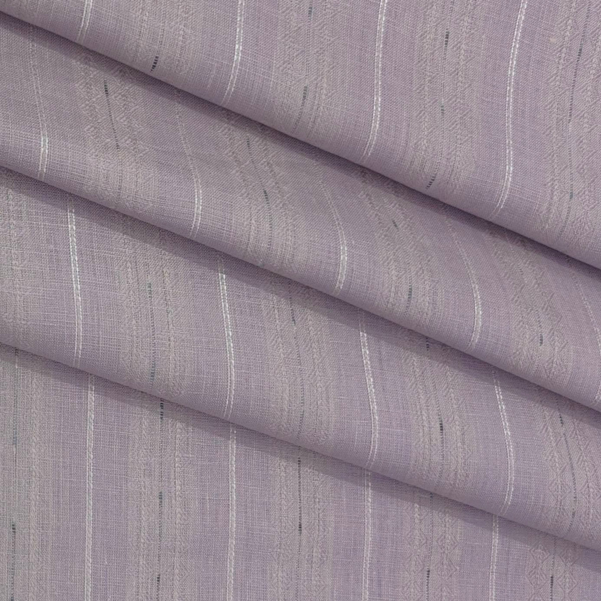 Shirt Linen Club Pure Linen Broad Lining Colour Light Lavender