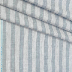 Shirt & Kurta Fabric Linen Club Pure Linen Broad Lining Colour Light Grey N White