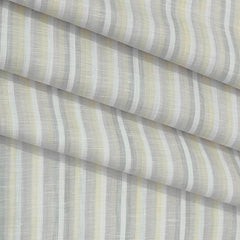 Shirt & Kurta Fabric Linen Club Pure Linen Lining Colour Peach N Light Brown