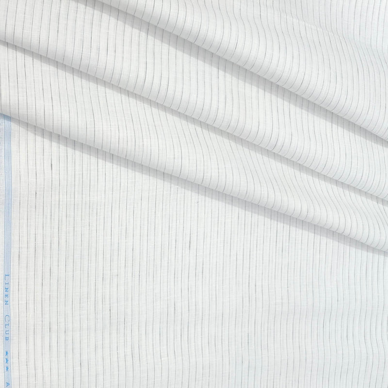 Shirt & Kurta Fabric Linen Club Pure Linen Lining Colour Grey N White