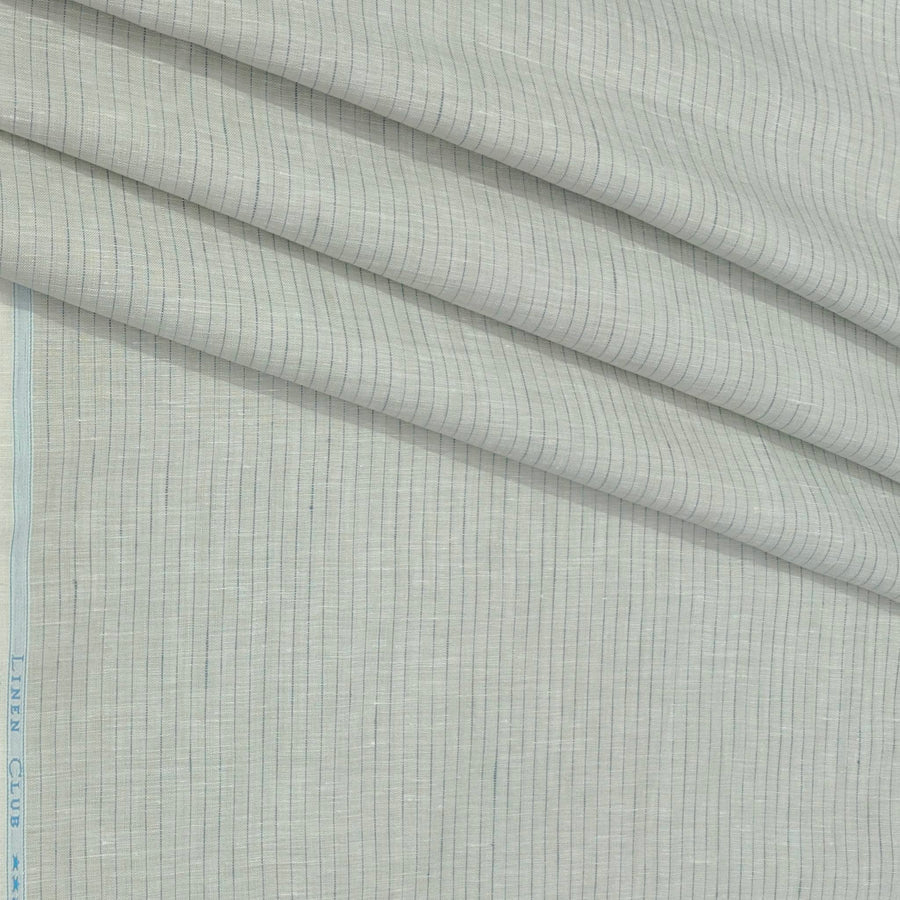 Shirt Fabric Linen Club Pure Linen Lining Colour Light Laurel Green