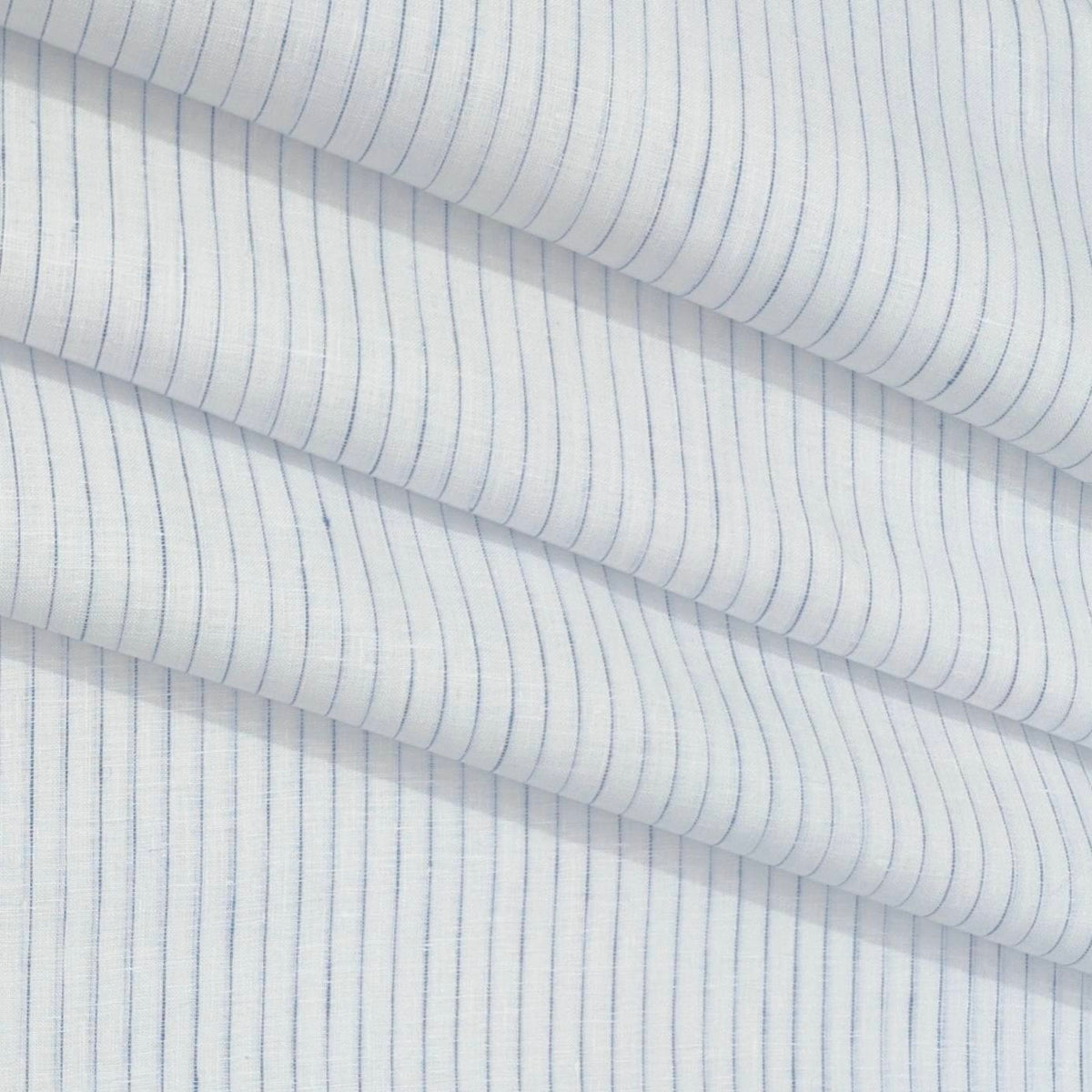 Shirt Fabric Linen Club Pure Linen Lining Colour White N Blue