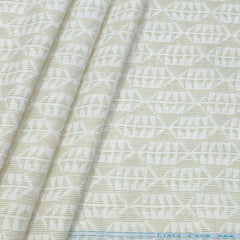 Shirt & Kurta Fabric Linen Club Pure Linen Printed Colour Light Gin Green